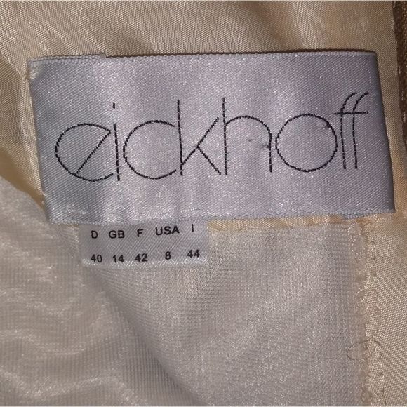 Eickhoff Long Metallic Shimmery Maxi Skirt . 😍😍 - Picture 7 of 8